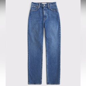 A&F 90s Straight Jean - Blue